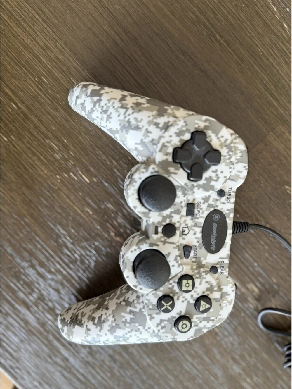 Snakebyte SB01426 PS3 Wired USB Controller Digital Camo PlayStation 3 Tested